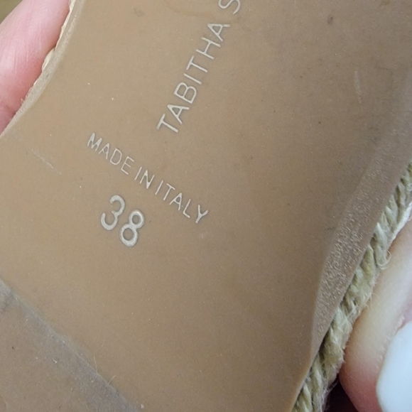 Tabitha Simmons Heli Bow Slide Sandal Fairy Print Black & White - Picture 4 of 8